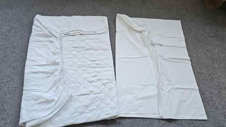 Photo of free Double sheet/mattress protector (Wigmore, Gillingham) #1