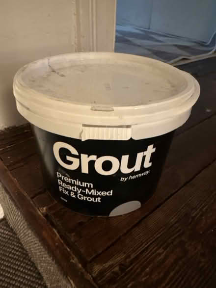 Photo of free Dark grey grout (Dalston E8) #1