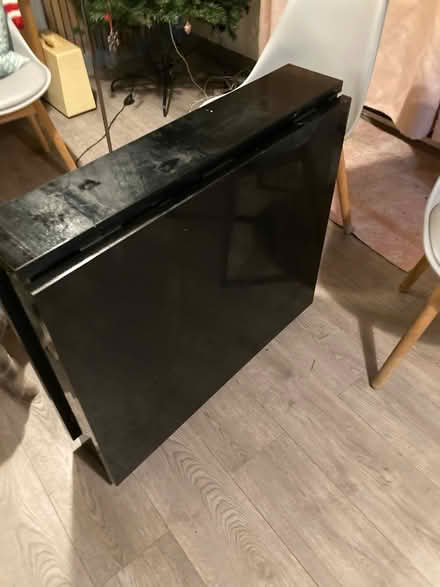 Photo of free Extendable dining table black gloss (Freckleton PR4) #2