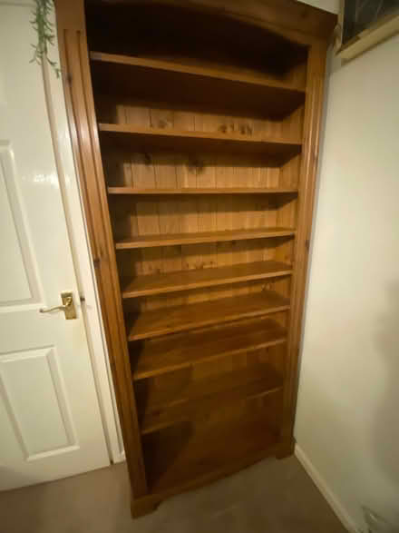 Photo of free Pine Bookcase (Wentnor SY9) #2