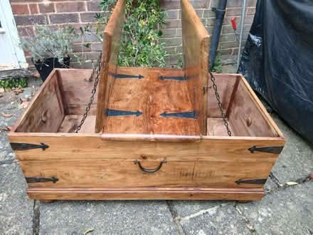 Photo of free Wooden storage box / coffee table (Beaconsfield HP9) #4