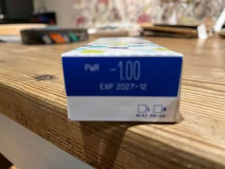 Photo of free Contact lenses -1.00 (SY4 3NF Bomere Heath) #2