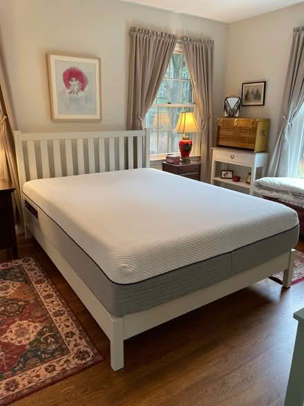 Photo of free Queen Purple Bed and Platform Frame (West Friendship, MD) #1