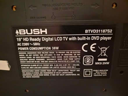 Photo of free Tv dvd combi (Walnut Tree MK7) #4