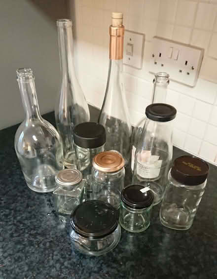 Photo of free Selection of bottles and jars (Mountsorrel LE12) #1