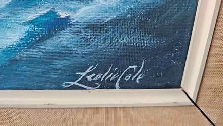 Photo of free Large 'Leslie Cole' Painting (Wigmore, Gillingham) #1