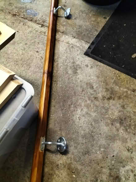 Photo of free 12ft StairRail 5 strong Wall Fixing (Hilsea Portsmouth PO2) #1
