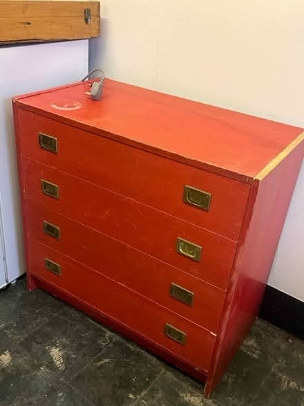 Photo of free Red Chest of Drawers - S8 (Little London Road S8) #1