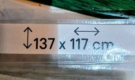 Photo of free Single fabric shower curtain (Minster Lovell OX29) #4