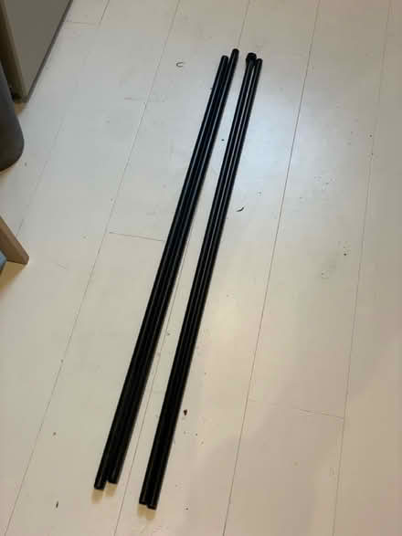 Photo of free 2 curtain rails (SE17) #1