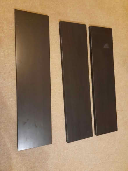 Photo of free 3 IKEA black shelves (Larkhall, Bath BA1) #1