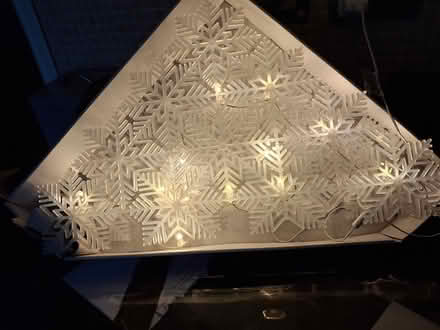 Photo of free Ikea snowflake light up decoration (sidcup DA15) #1