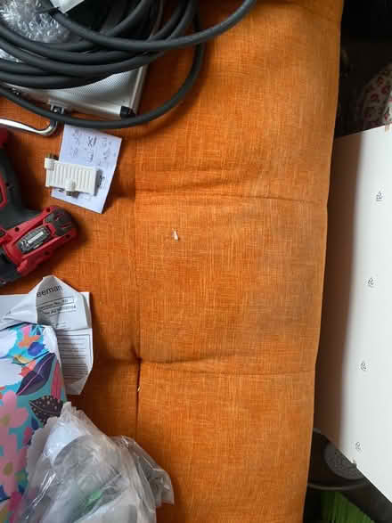 Photo of free Orange Sofa Bed (B67) #2