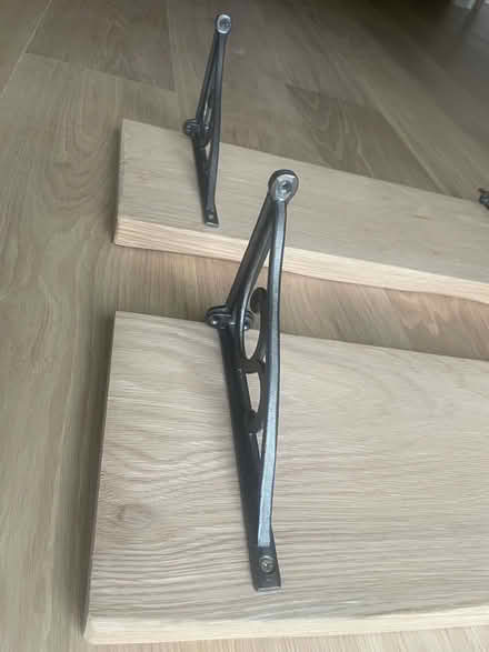 Photo of free Two Oak Shelves (Harpenden AL5) #3