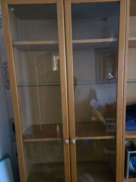 Photo of free 3 X oak effect IKEA 'Billy' Cupboards plus doors etc (Rochester ME1) #4