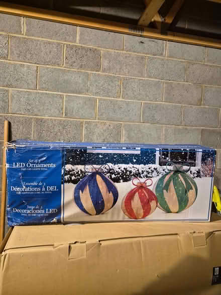 Photo of free Christmas Lights Indoor/Outdoor, some decorations (Burton upon Stather DN15) #1