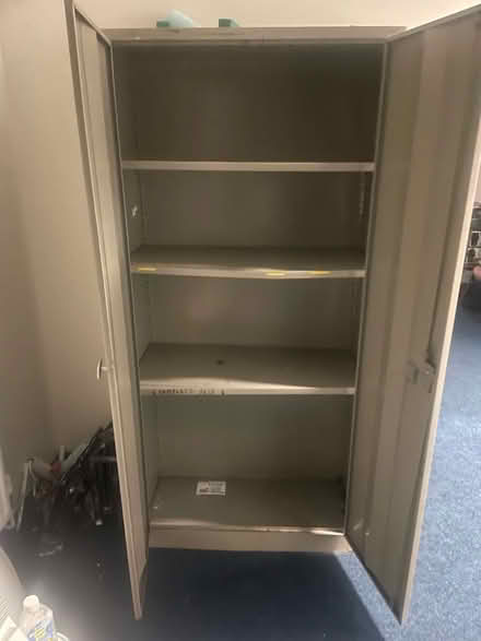 Photo of free Metal cupboard (Frizinghall BD9) #2
