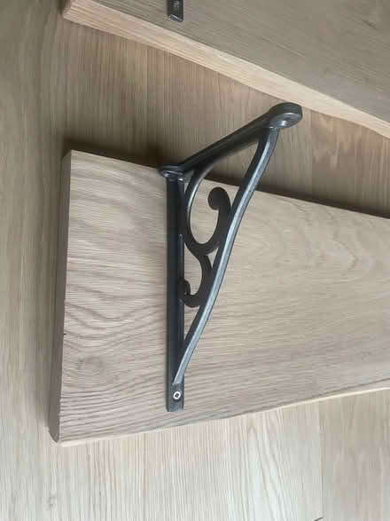 Photo of free Two Oak Shelves (Harpenden AL5) #1