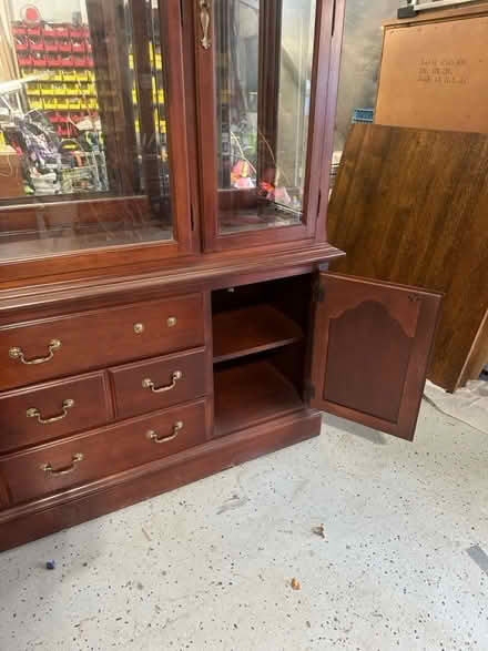 Photo of free Hutch/China Cabinet (Pittstown NJ) #2