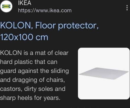 Photo of free Plastic floor mat (Leeds LS6) #1