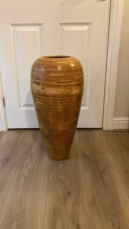Photo of free Large bamboo vase (LA3 Morecambe) #1