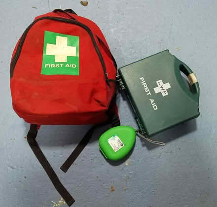 Photo of free Old First Aid Kit with Rucksack. (Storth LA7) #1