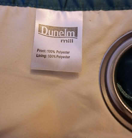 Photo of free Pair Dunhelm tourquoise lined cutains (Henley-on-Thames RG9) #4