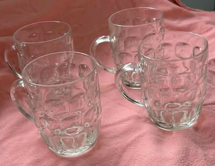 Photo of free Beer mugs (Sainsburys GL52) #1