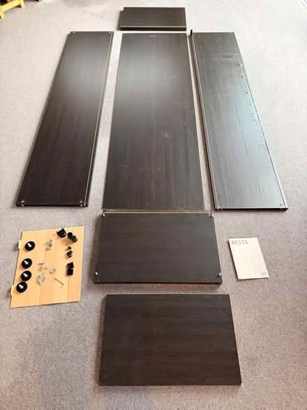 Photo of free IKEA Besta unit and one shelf. (Berkhamsted HP4) #2