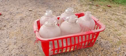 Photo of free 5 x gallon glass demijohns (Southwick BA14) #2