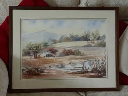 Photo of free Original watercolour painting, framed. (Horndean PO8) #1