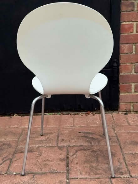 Photo of free 8 classic white chairs (ME1 2SN) #2