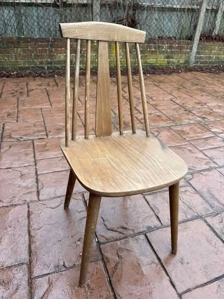 Photo of free 5x wooden chair (ME1 2SN) #1