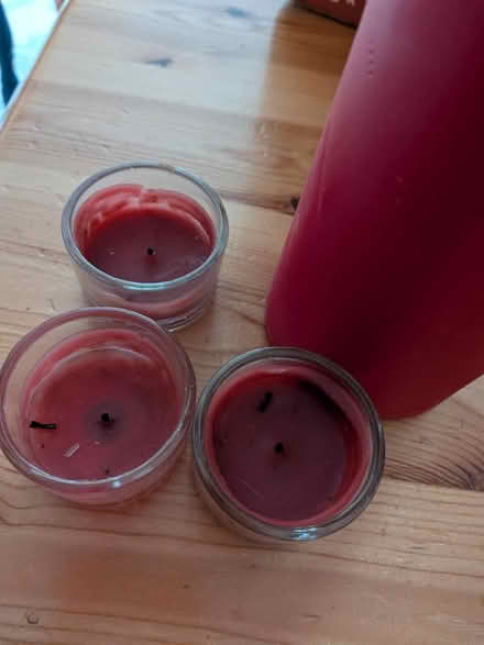 Photo of free Red candles (Honor oak) #3