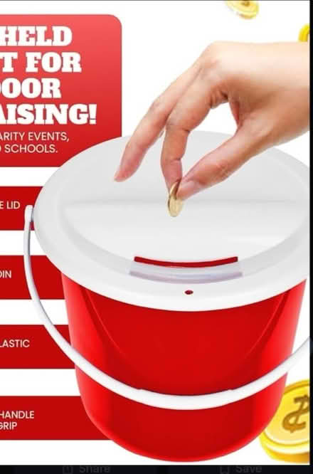 Photo of Charity/Collection/ donation bucket (Macclesfield) #1