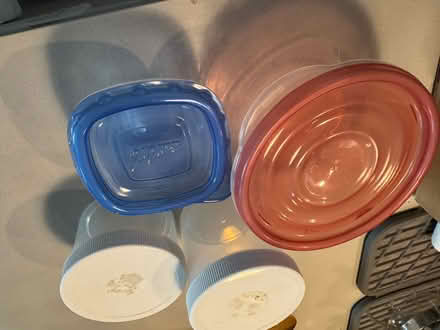Photo of free Plastic containers and cups (Crown Heights) #1