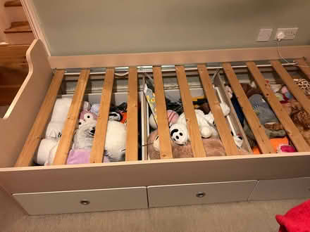 Photo of free IKEA single bed frame with drawers (Caldecott OX14) #2