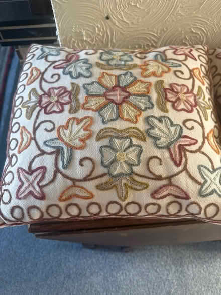 Photo of free Crewel Work Cushions (Sonning Common RG4) #1