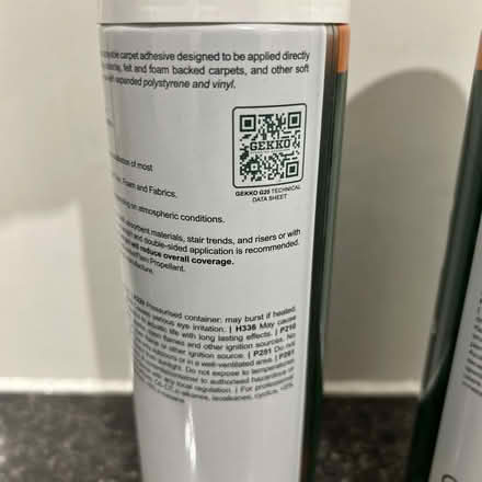 Photo of free Spray Carpet Adhesive (Shenley WD7) #3