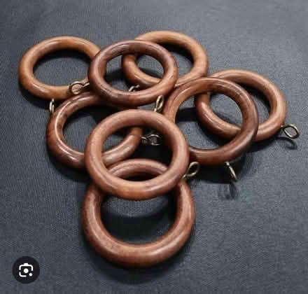 Photo of Wooden curtain rings (Pant SY10) #1