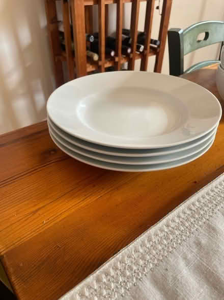Photo of free White dinnerware (Columbia Heights) #3