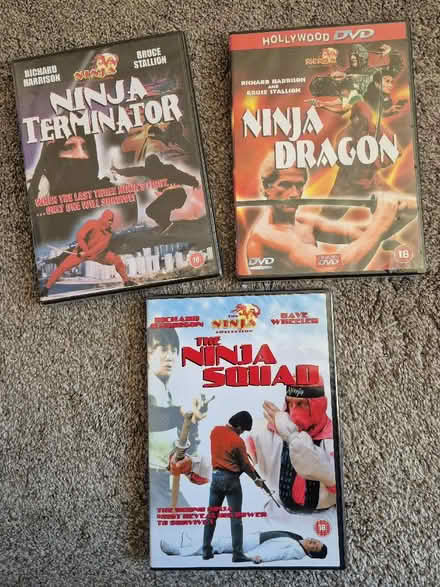 Photo of free Three Ninja Dvd's (New) (Handforth SK9) #1