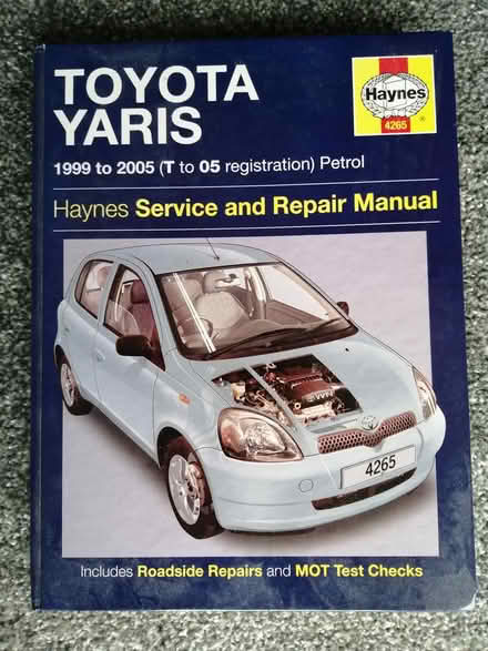 Photo of free Toyota Yaris Haynes Manual (Rogerstone) #1