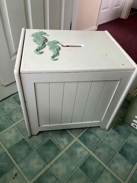 Photo of free Wooden laundry box (Hampden Park BN22) #1