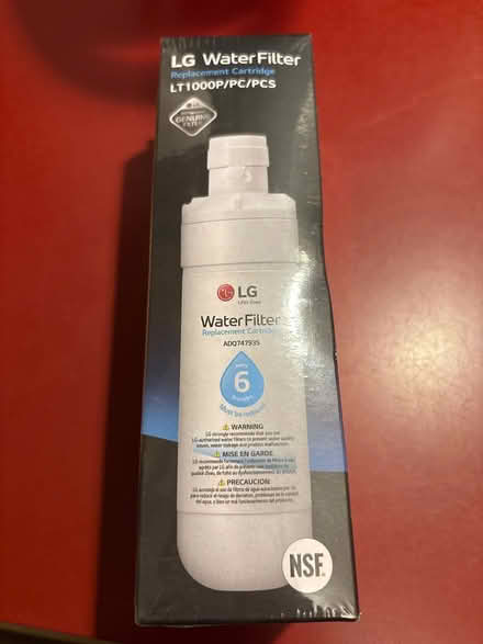 Photo of free LG refrigerator water filter (Melrose) #1