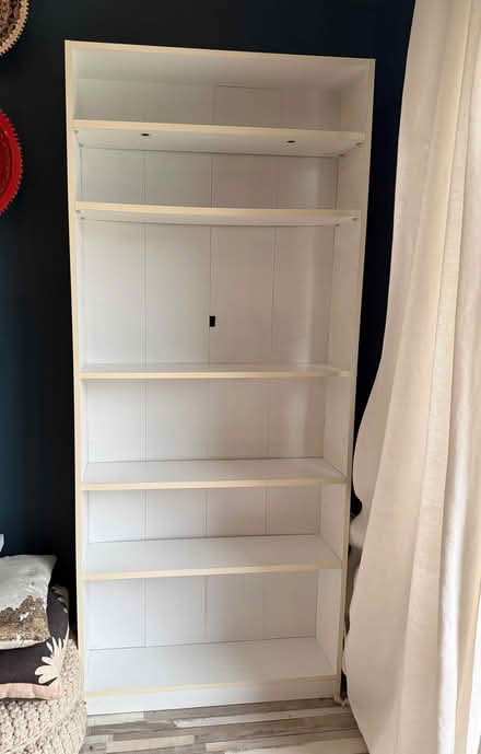 Photo of free Tall white bookcase (Combe OX29) #1