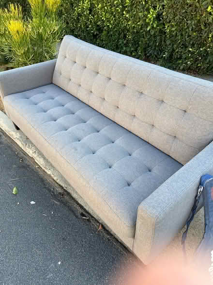 Photo of free couch on curb decent cons (Silver Lake) #1