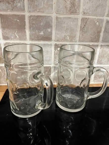 Photo of free 2 beers steins/glasses (Woodley RG5) #1