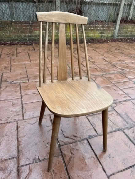Photo of free 5 wooden chairs (ME1 2SN) #2