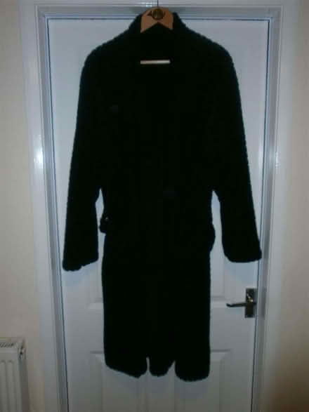 Photo of free Mens Black Warm Waffle Fleece dressing Gown L (Bryn WN4) #1